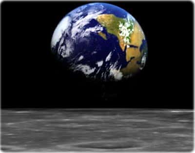 Planeta Terra Visto da Lua