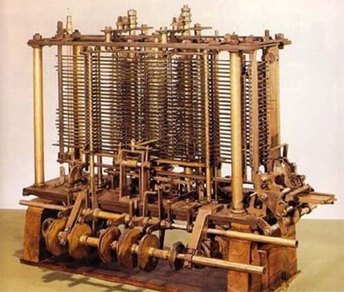 A máquina de diferenças, Charles Babbage