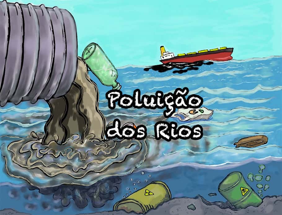 Poluição dos Rios - Grupo Escolar