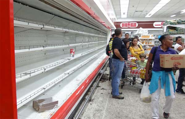 Crise de abastecimento de alimentos na Venezuela