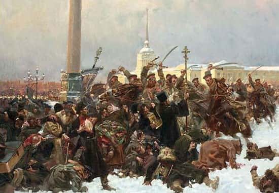 Domingo Sangrento em São Petersburgo na Rússia