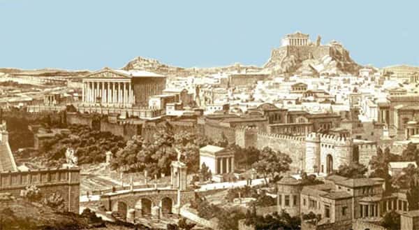 Grécia antiga cidade
