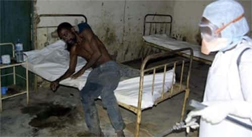 Paciente com a febre de Lassa