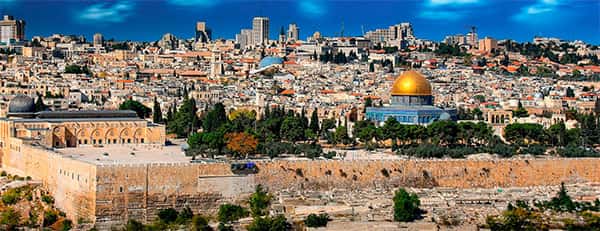 Panorama da cidade de Jerusalém