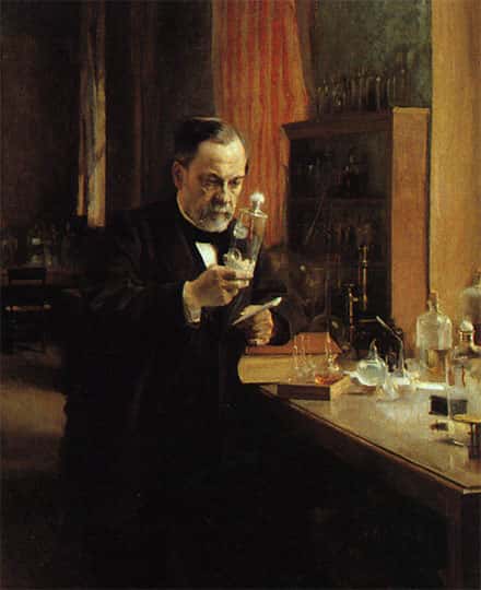 Pintura de Louis Pasteur