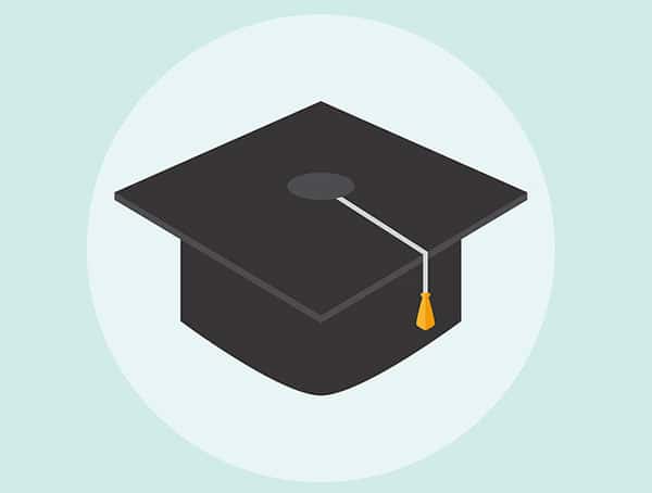 Chapéu de graduação da Universidade