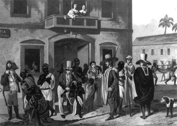 Mercado de Escravos, Rio de Janeiro, 1821