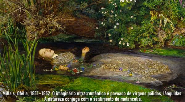 Millais, Ofélia, 1851-1852