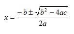 fórmula de Bhaskara